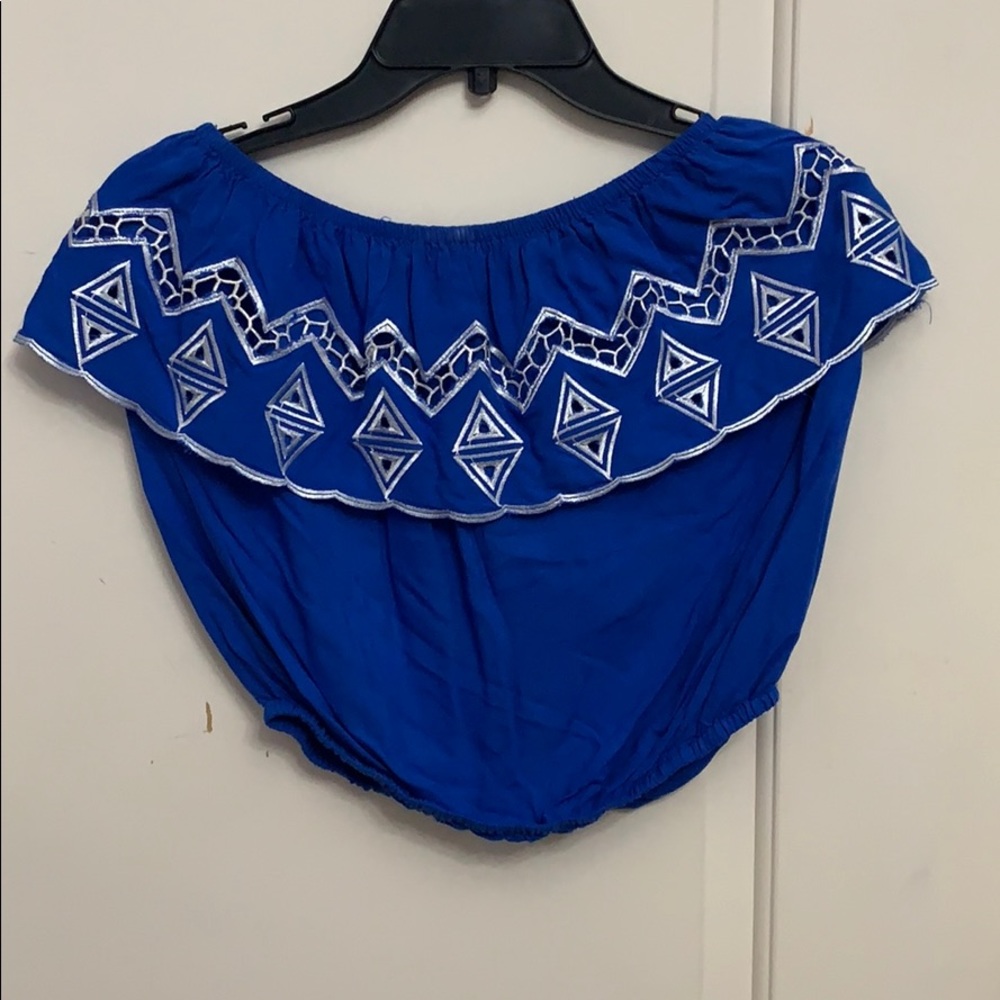 Honey Punch Strapless Flowy Top